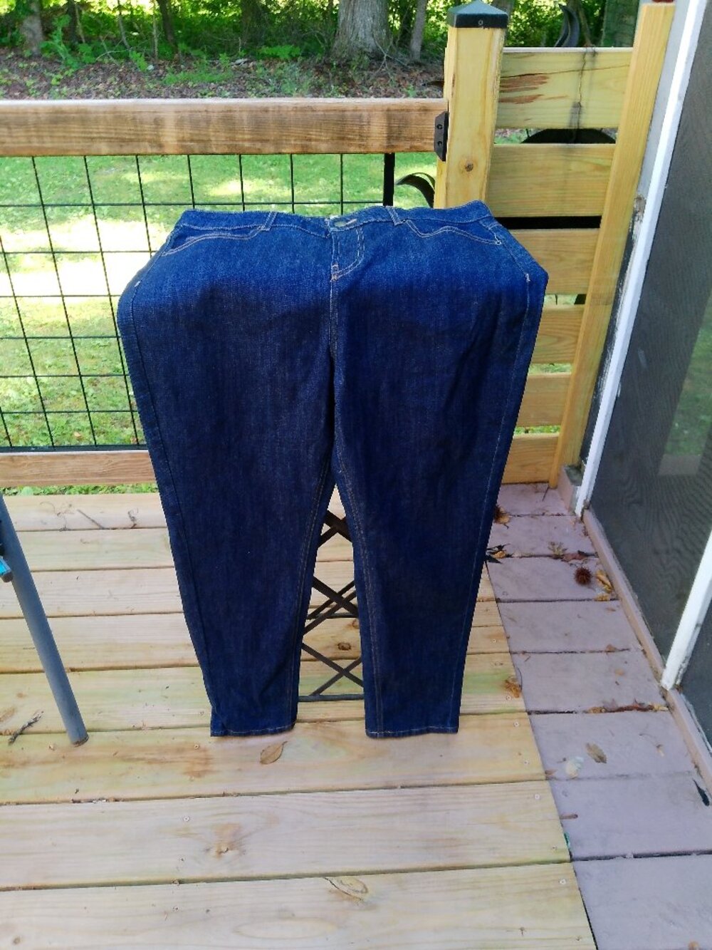 A NEW DAY  JEAN DARK DENIM SIZE 12 NEW WITHOUT TAGS